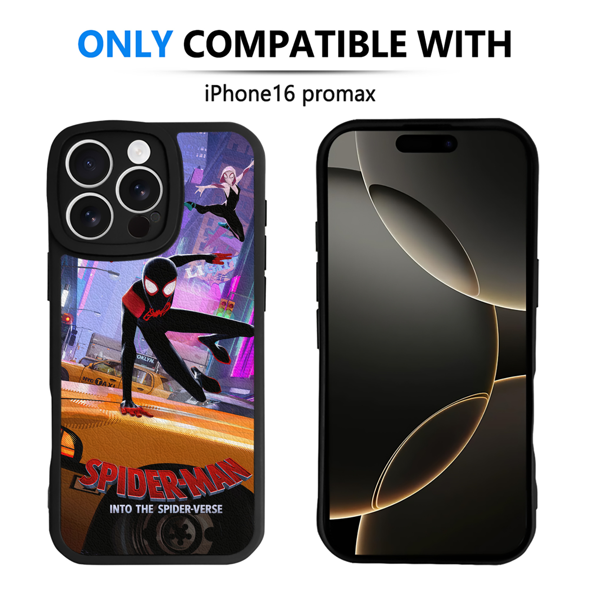Spider Man スパイダーマン 【iPhone 16シリーズ対応】シリコンスマホケース（レザー調） 材質：シリコン